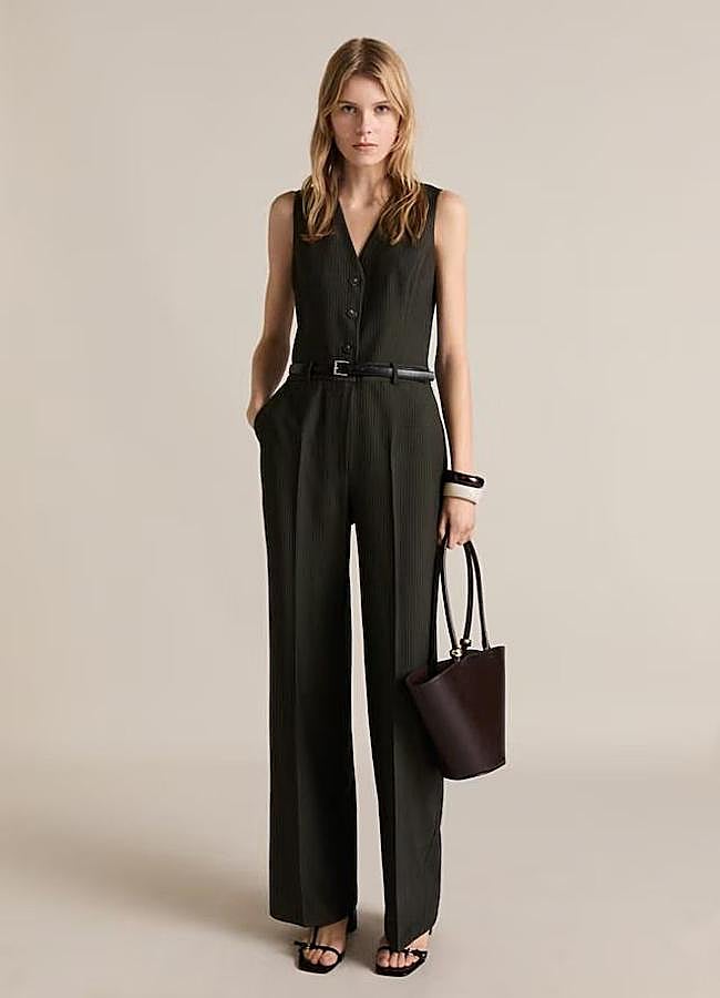 Imagen - Mono tailoring con raya diplomática