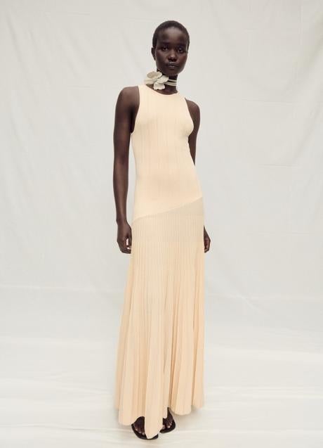 Imagen - Vestido plisado de Mango (59,99 euros)