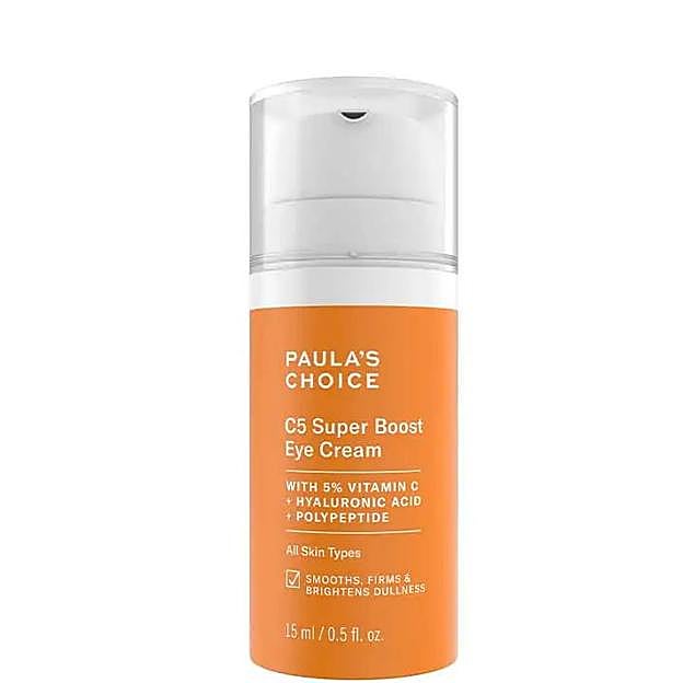C5 Super Boost Eye Cream de Paula's Choice. Precio: 45 euros