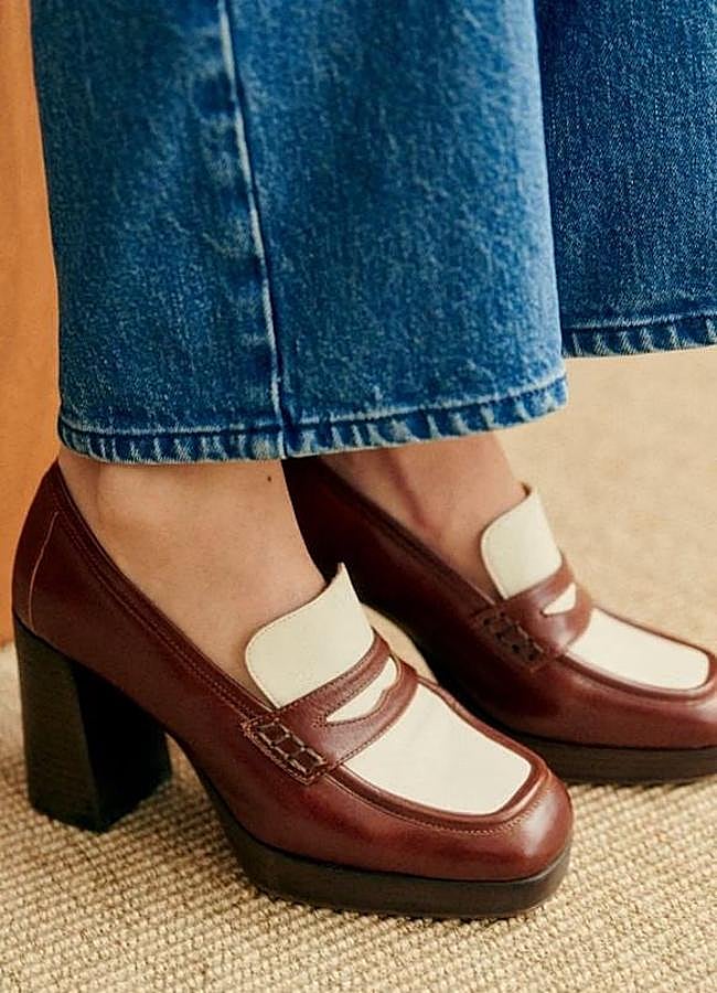 Imagen - Mocasines de tacón ancho