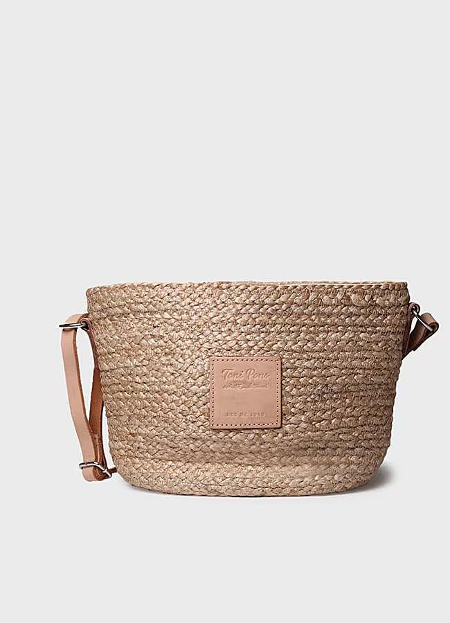 Imagen - Bolso de rafia bandolera