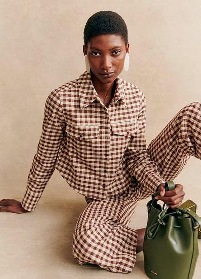 Imagen - Chaqueta clásica camisera de vichy