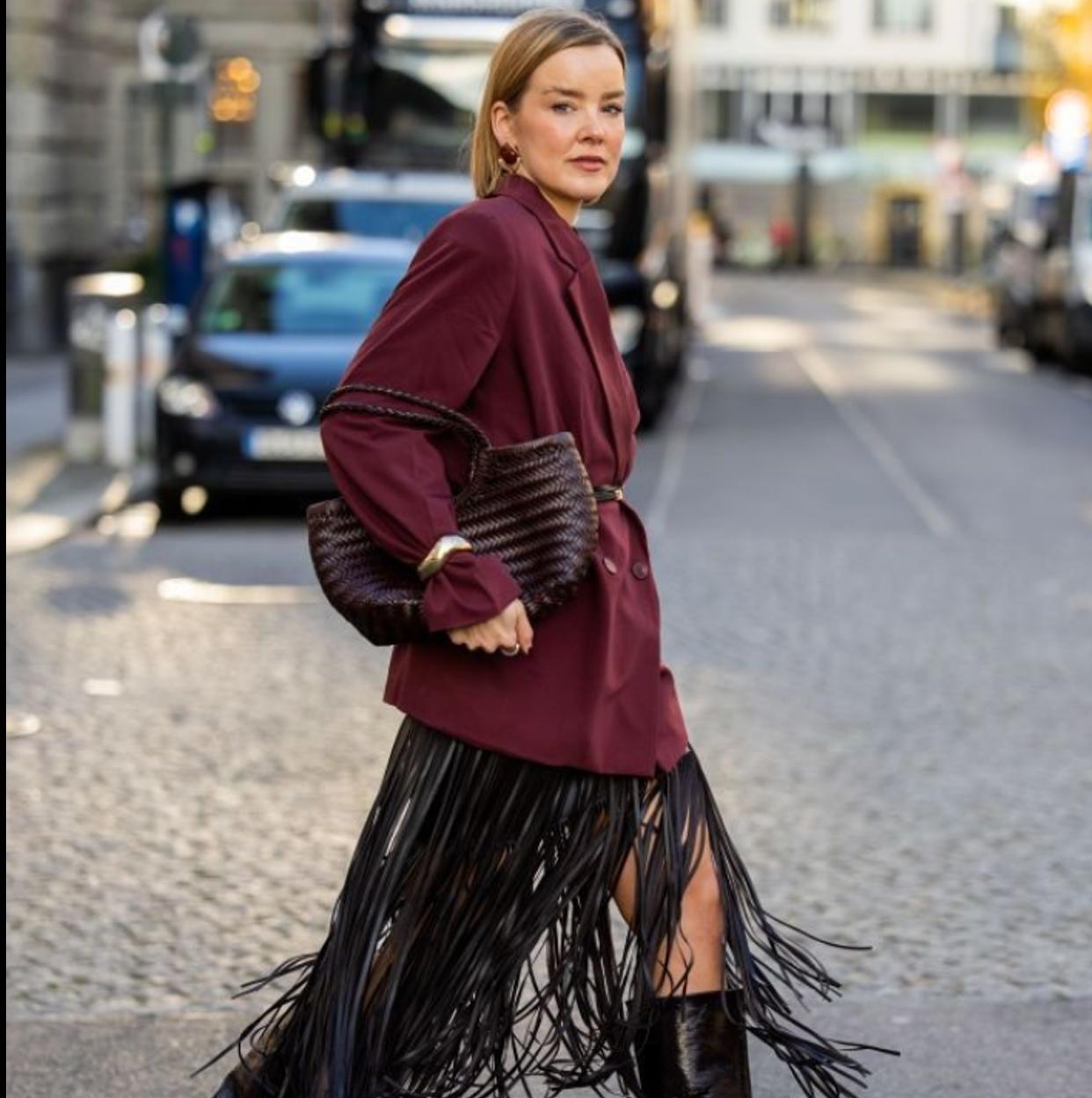 Prendas con flecos tendencia en primavera