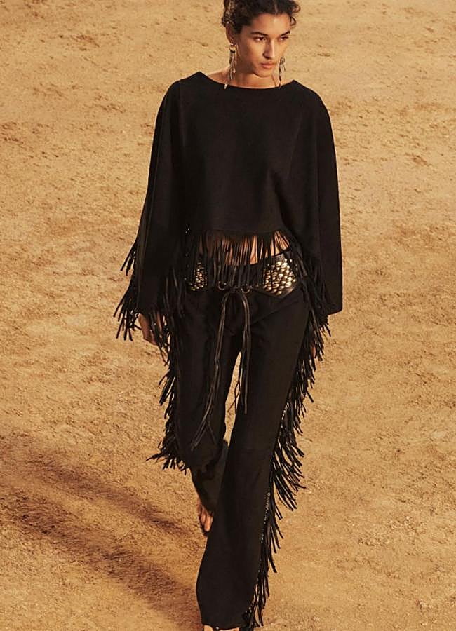 Imagen - Pantalones con flecos (ZARA)