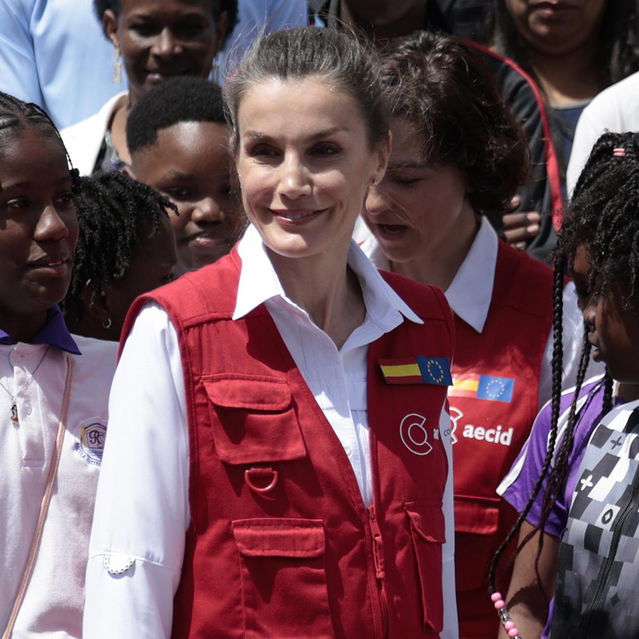 La reina Letizia en su tercer día en Cabo Verde