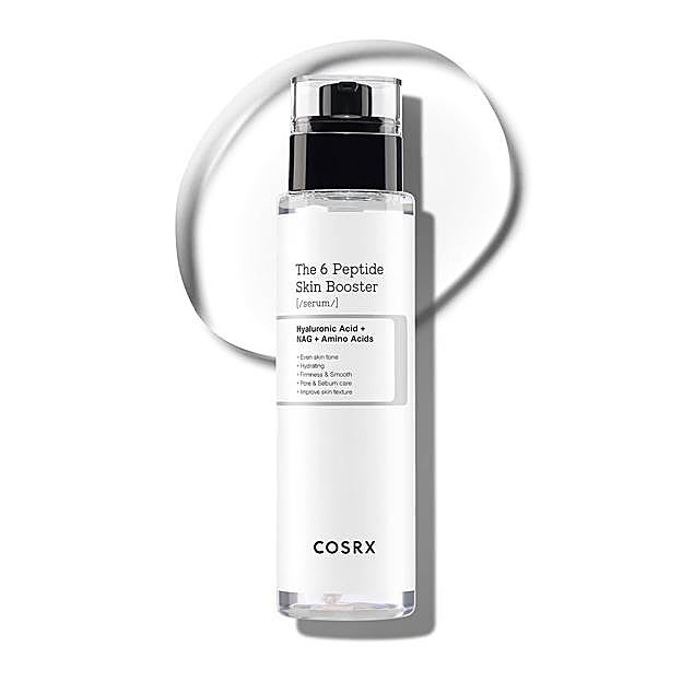 Tónico The 6 Peptidos Collagen Booster de Cosrx.