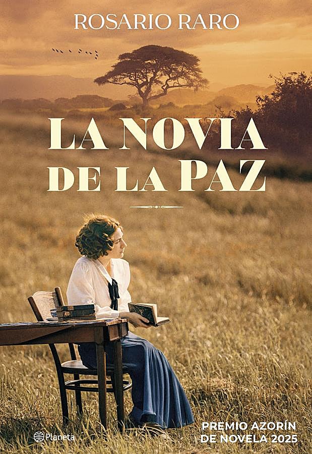 Imagen - Portada de La novia de la paz, la nueva novela de Rosario Raro, que llega a las librerías en el mes de abril. / Planeta