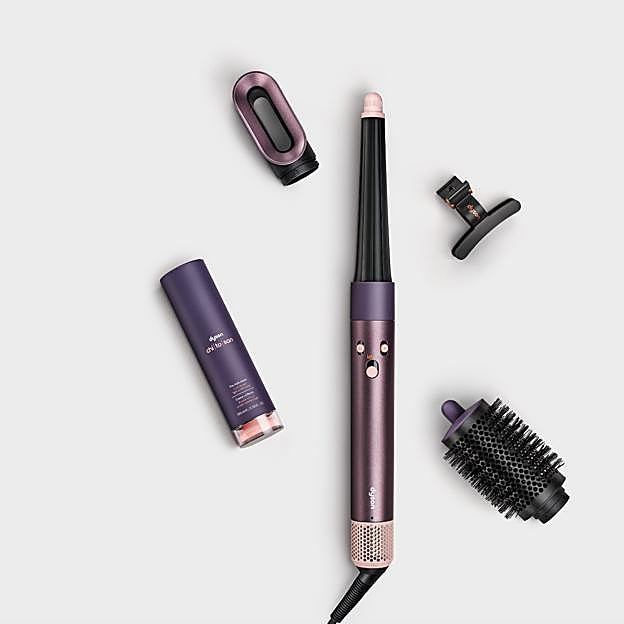 Dyson Airwrap i.d. en color Jasper Plum.