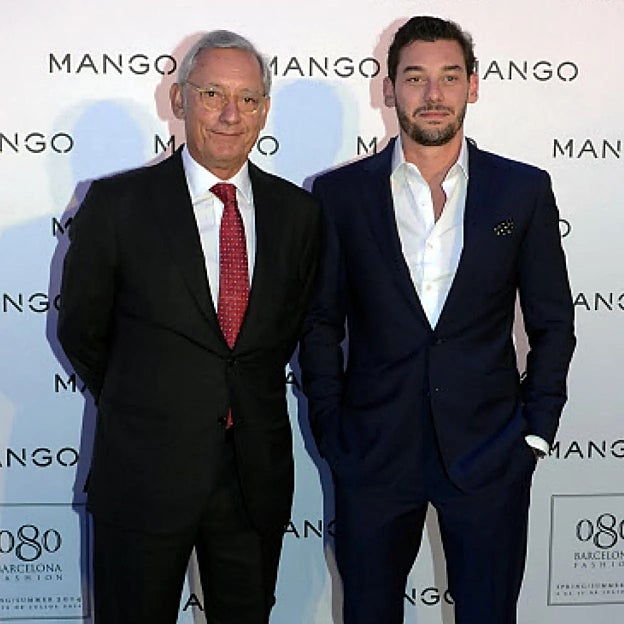 Isak Andic y su hijo Jonathan en una foto de archivo. 