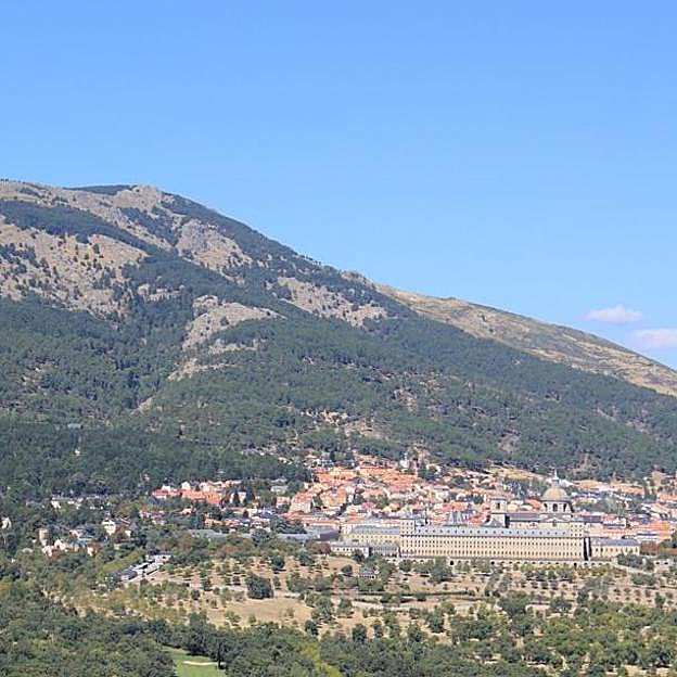 Silla de Felipe II, Bosque de la Herrería en San Lorenzo del Escorial