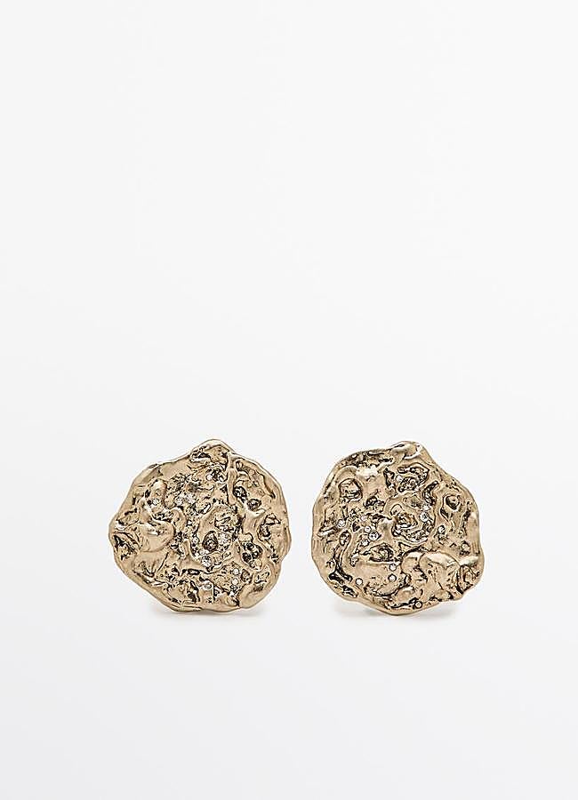 Imagen - Pendientes con detalle de cristales de Massimo Dutti.