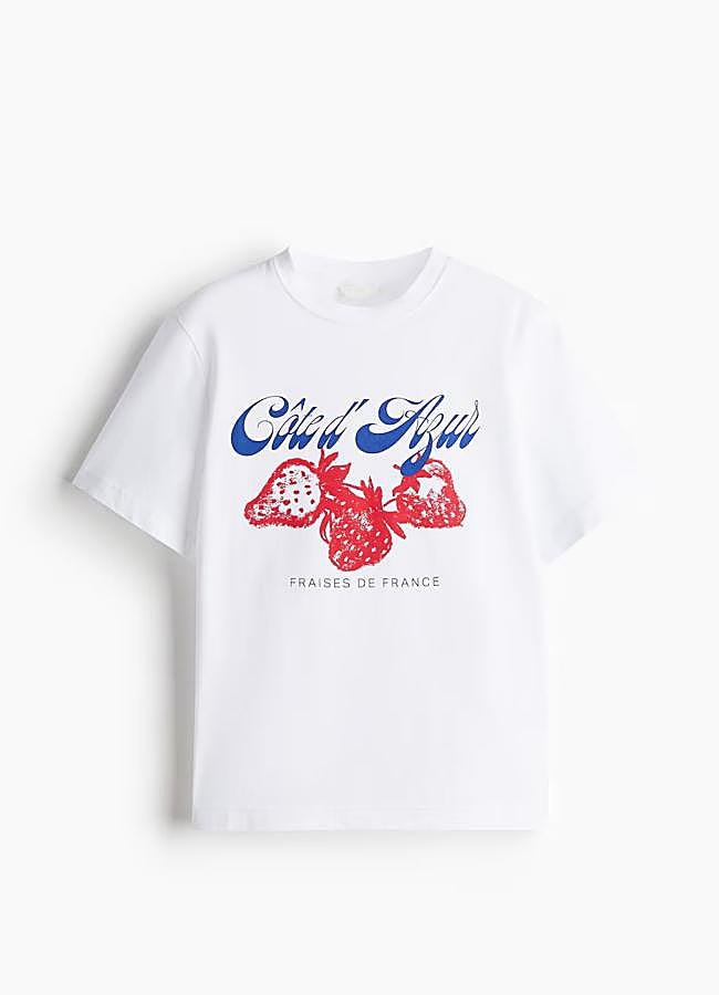 Imagen - Camiseta estampada de H&M, 9,99 euros.