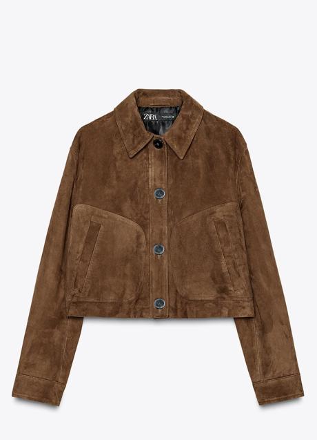 Imagen - Chaqueta de ante de Zara (149 euros)