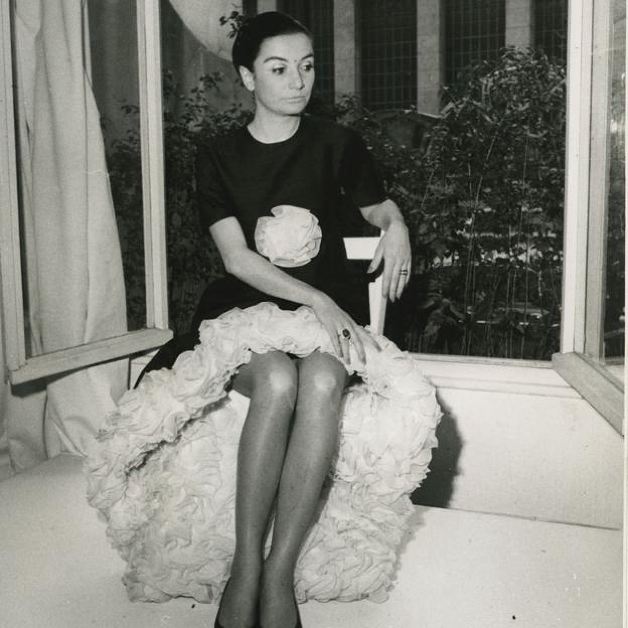 Charo Palacios, una mujer elegante y sofisticada.