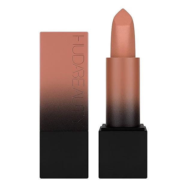 Power Bullet Matte Lipstick en tono Anniversary de Huda Beauty. Precio: 28 euros
