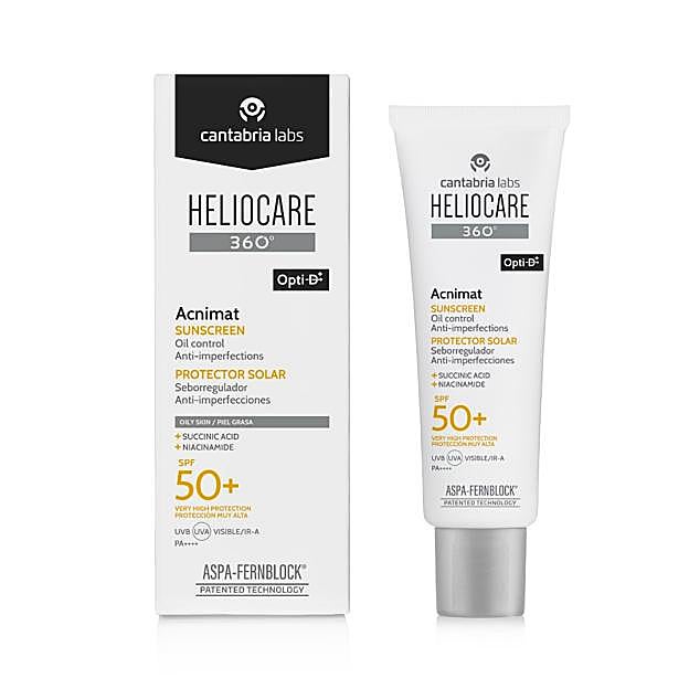 Protector solar Heliocare 360º Acnimat SPF 50+ de Cantabria Labs. 