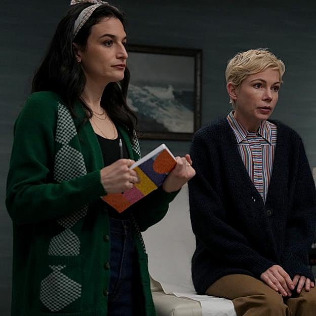 Una escena de Dying for Sex, la serie que surgió de un podcast. 