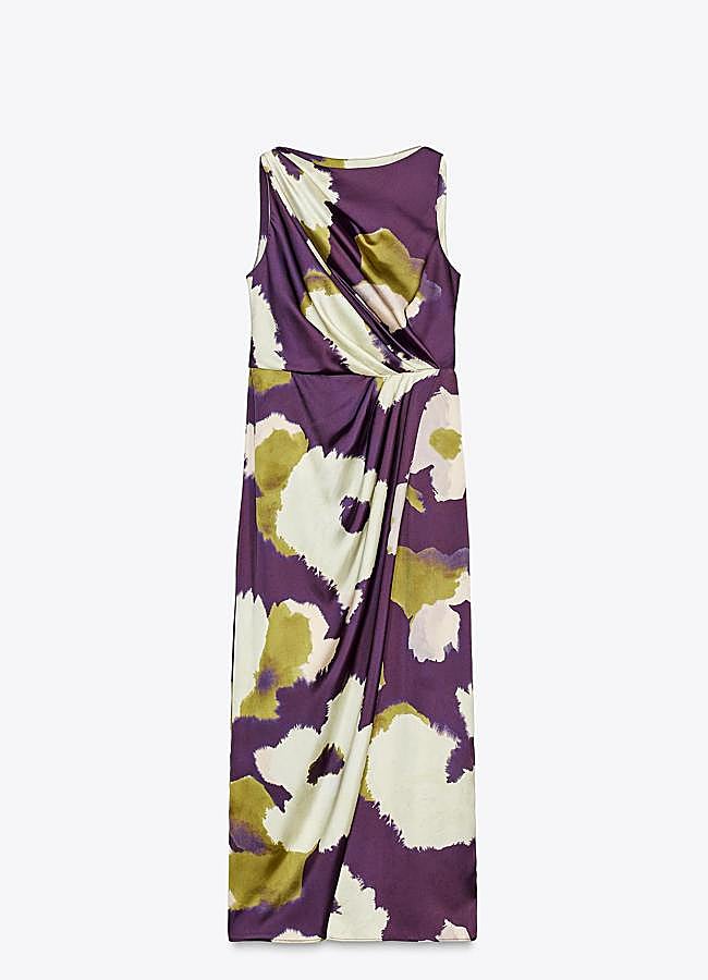 Imagen - Vestido con estampado de flores de Zara.