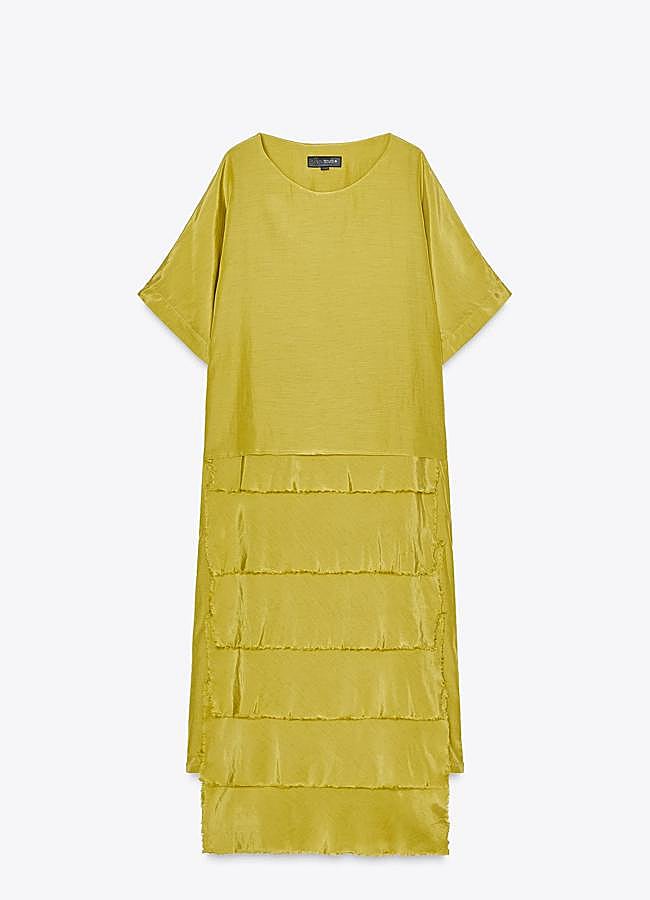 Imagen - Vestido con volantes de Zara.