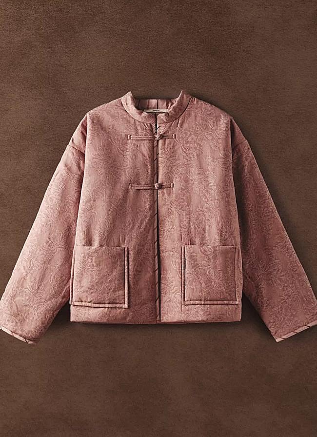 Imagen - Chaqueta jacquard en rosa de Zara Home (69,99 euros).