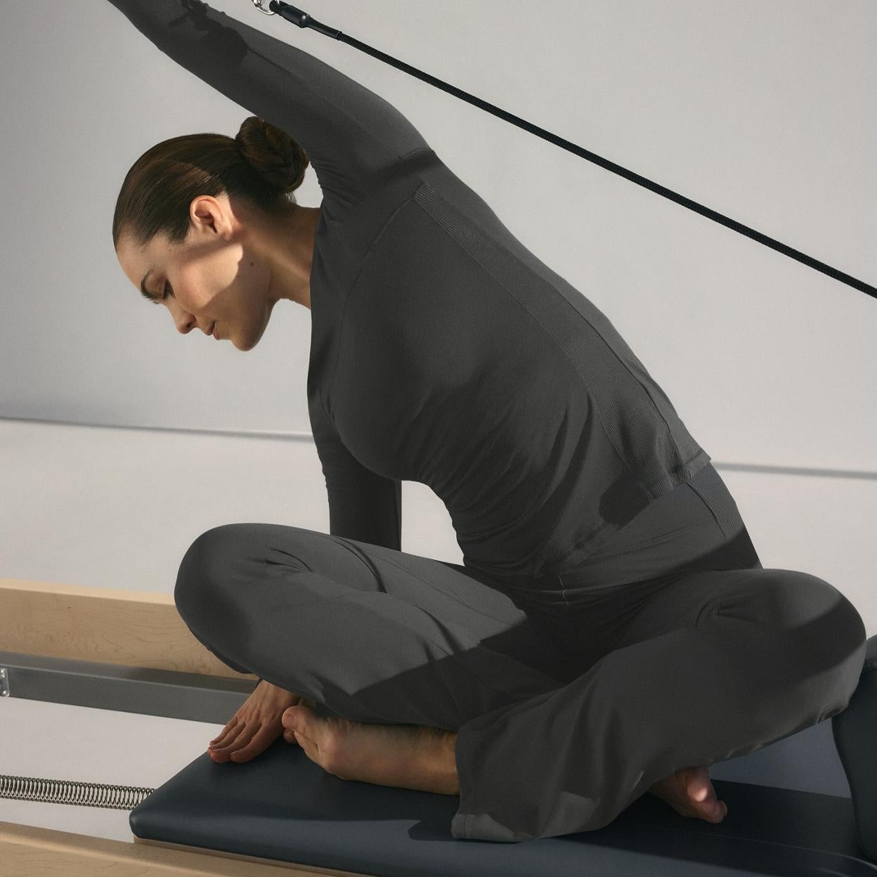 Mujer haciendo ejercicio. 