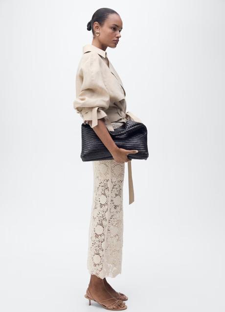 Imagen - Falda de crochet de Mango (99,99 euros)