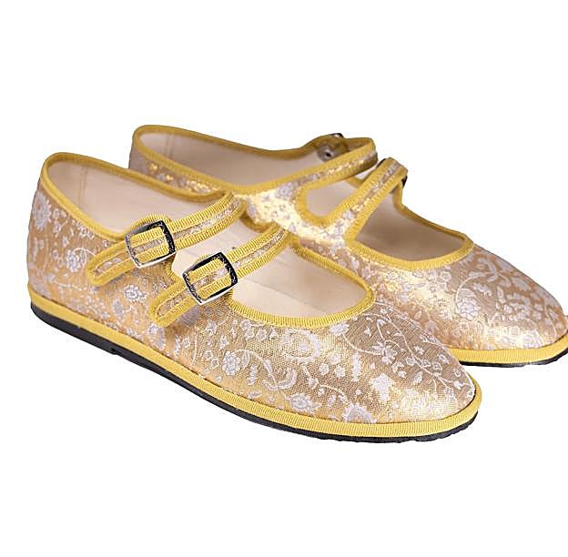 Venecianas con estampado de flores de Gondolina.