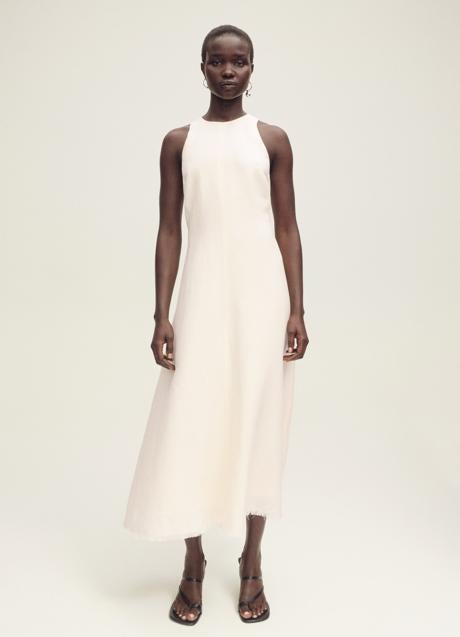 Imagen - Vestido blanco de Mango (69,99 euros)