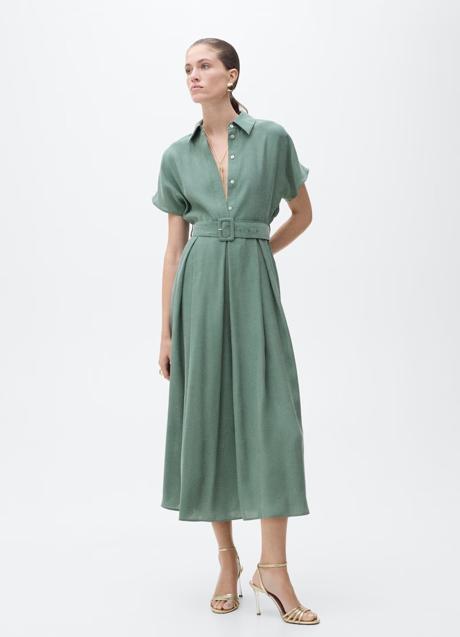 Imagen - Vestido con cinturón de Mango (49,99 euros)