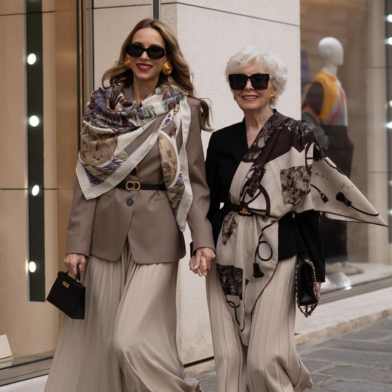 Madre e hija en el street style