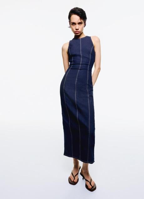 Imagen - Vestido vaquero de Bershka (35,99 euros)