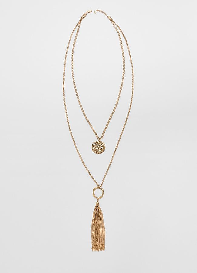 Imagen - Collar doble cadena con medalla de Stradivarius (7,99€)