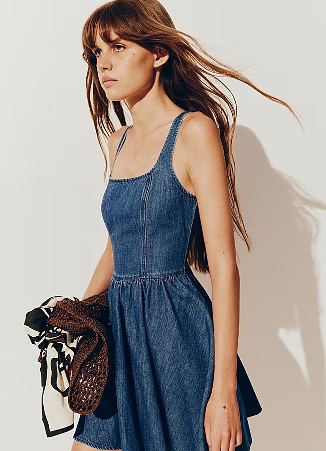 Imagen - Vestido denim de H&M.