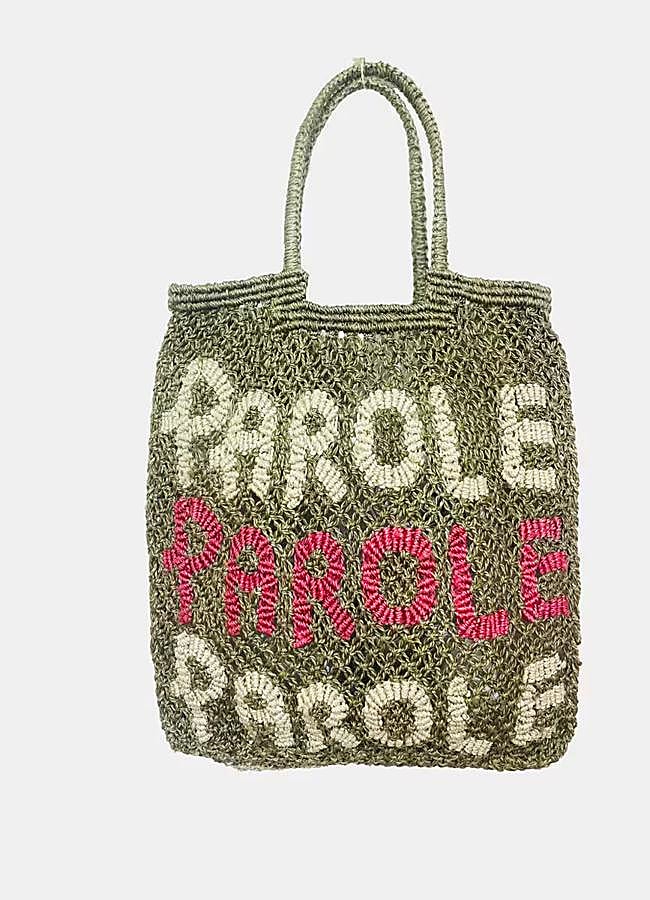 Imagen - Bolso de fibra natural en amarillo Parole Parole Parole de The Jacksons.