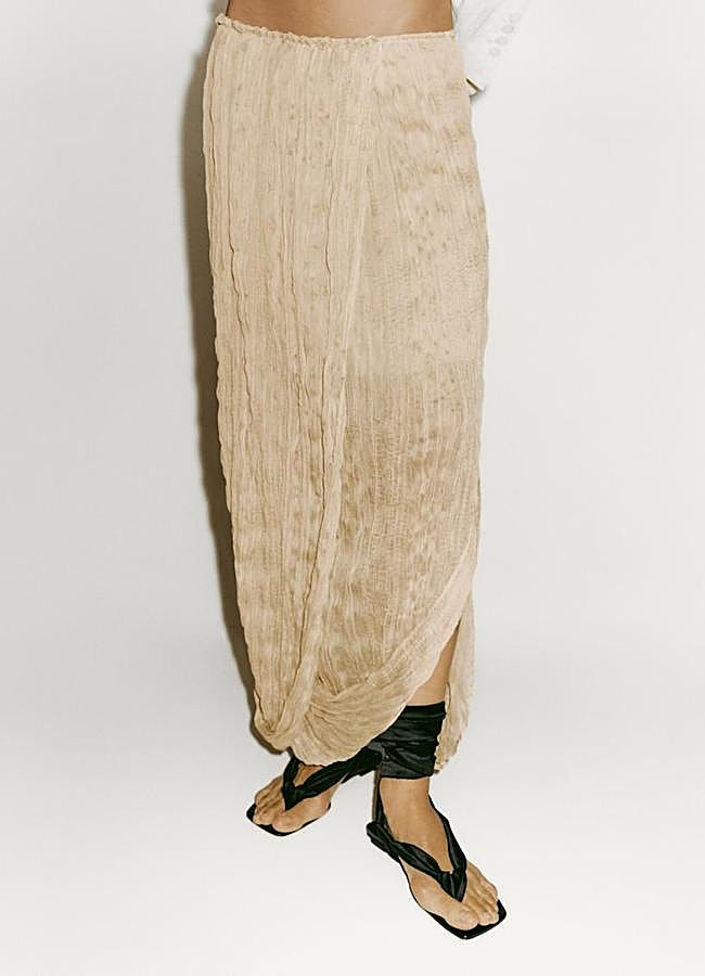 Imagen - Falda plisada de Massimo Dutti.