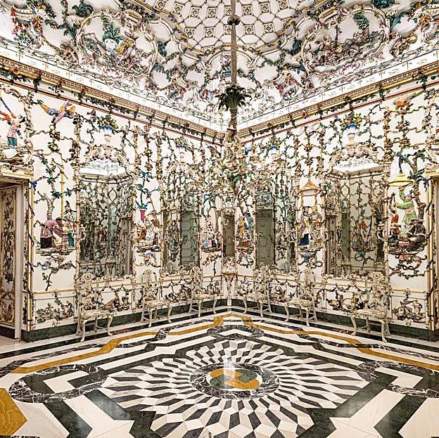 Gabinete de Porcelana en el Palacio de Aranjuez