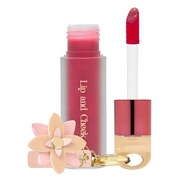 Tinte con color de labios y mejillas Sweet Dahlia 02 de Mercadona. Precio: 5 euros