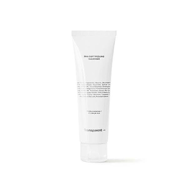 Transparent Lab PHA Soft Peeling Cleanser. 