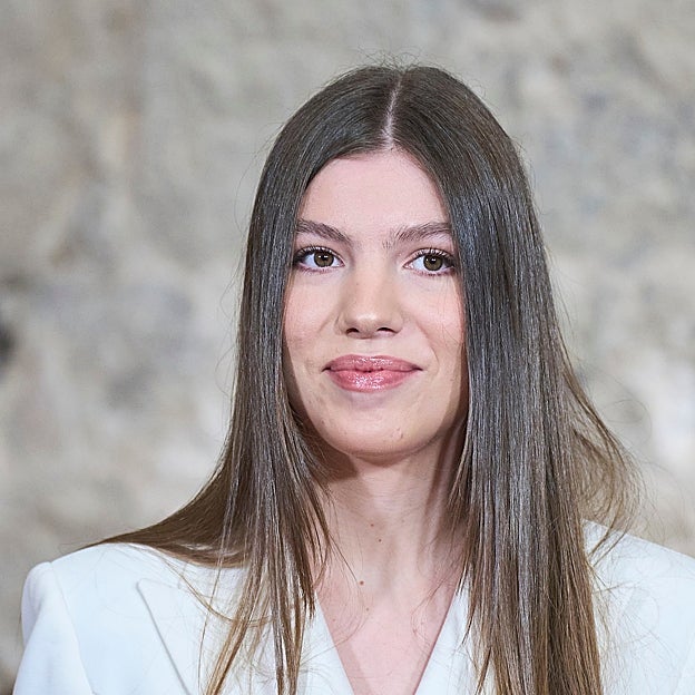 La infanta Sofía en su debut en solitario. 