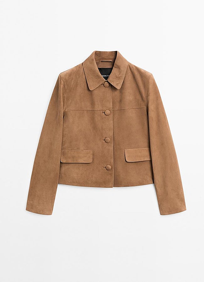 Imagen - Cazadora de ante Massimo Dutti.