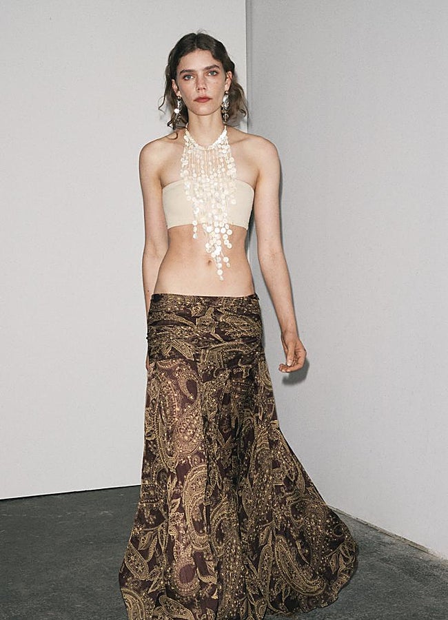 Imagen - Falda estampada Zara.