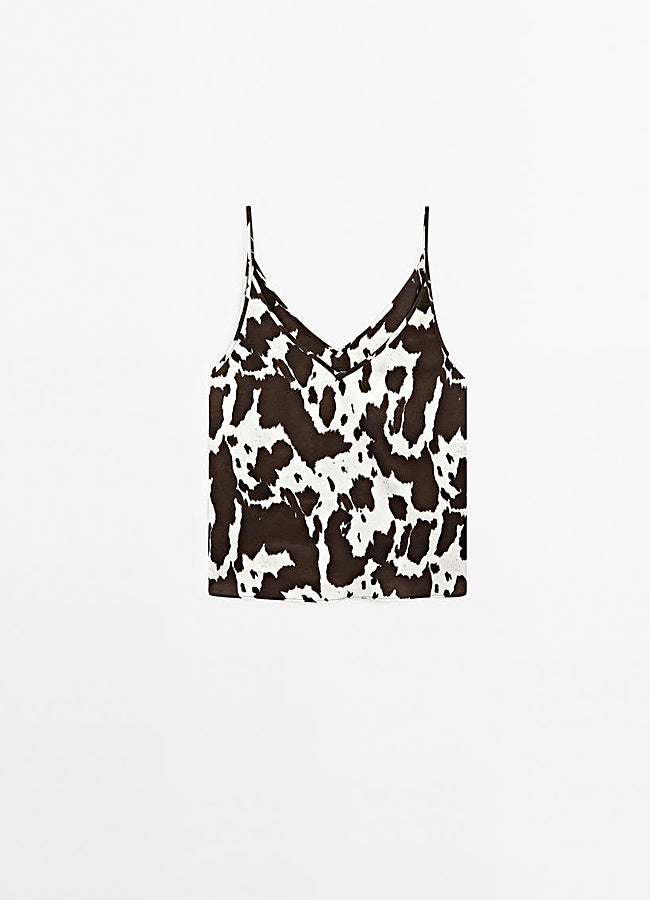 Imagen - Top estampado Massimo Dutti.