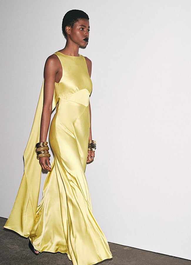 Imagen - Vestido satinado Zara.