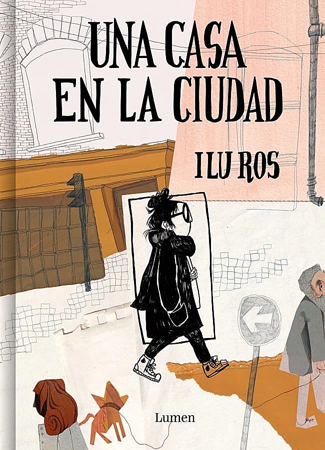Imagen - Portada de Una Casa en la Ciudad, la novela gráfica de Ilu Ros. / Lumen