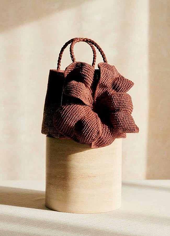 Imagen - Bolso de rafia con flor