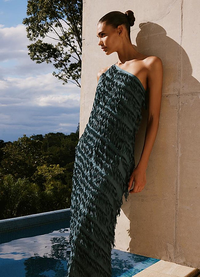 Imagen - Vestido flecos de Zara.