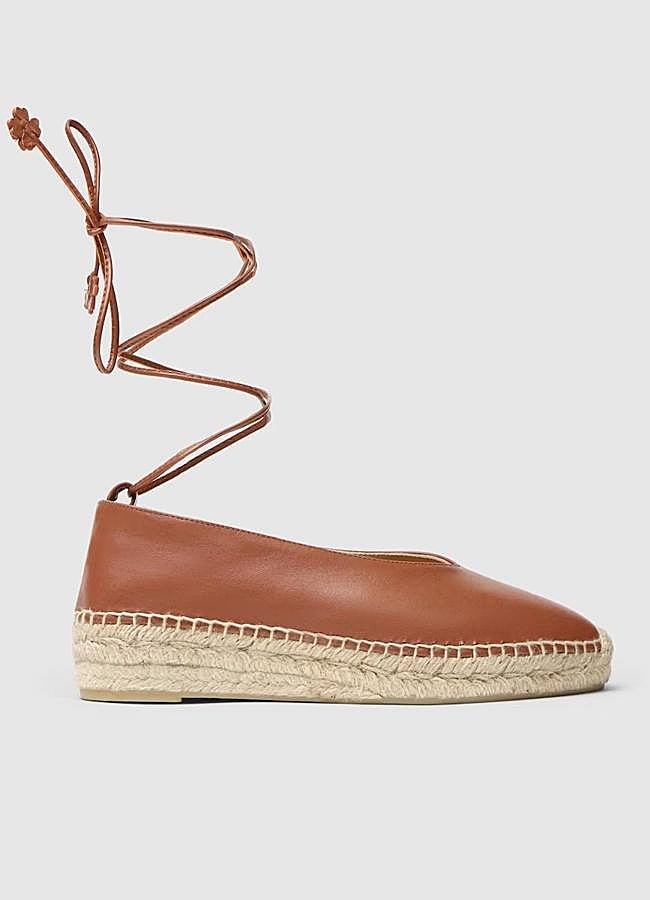 Imagen - Alpargatas planas de piel