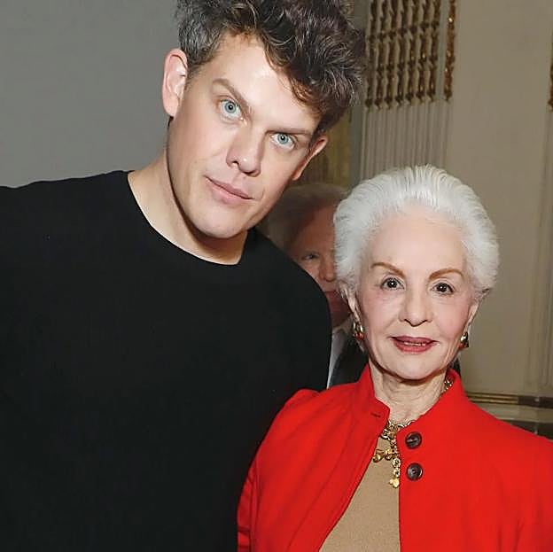 Wes Gordon y Carolina Herrera.