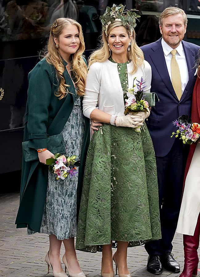 Imagen - Máxima de Holanda en el Día del rey de 2024