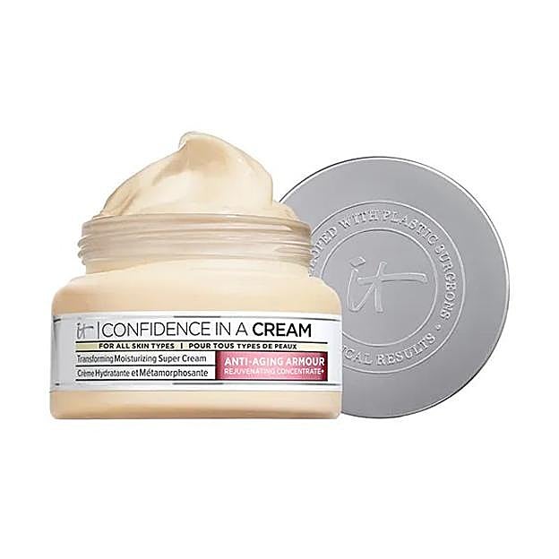 Confidence Crema Antiedad Hidratante de It Cosmetics.